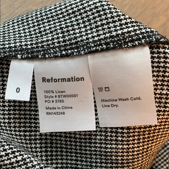 Reformation tweed mini skirt - Picture 4 of 4